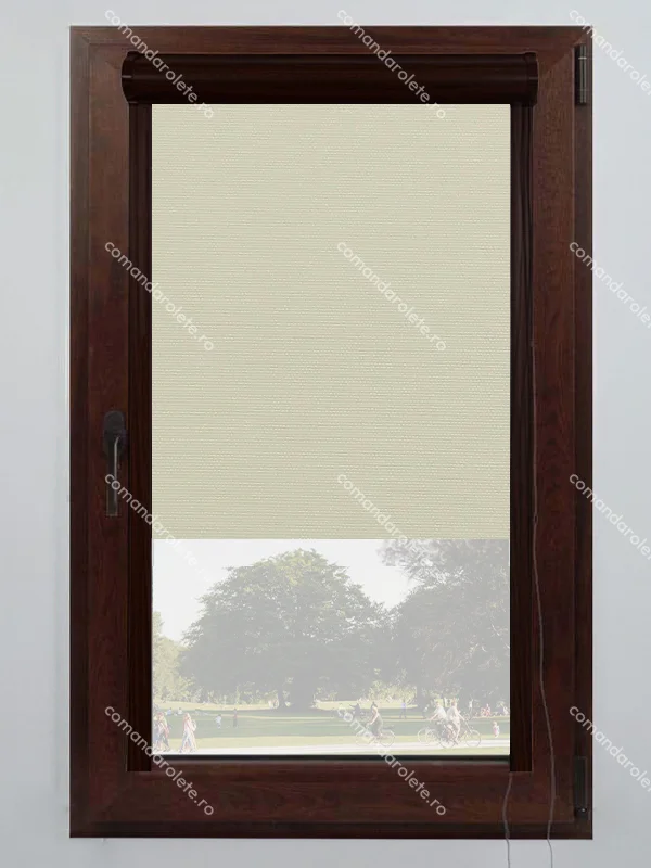 Rolete Opace Reflexiv Casetate 001 (Crem deschis)