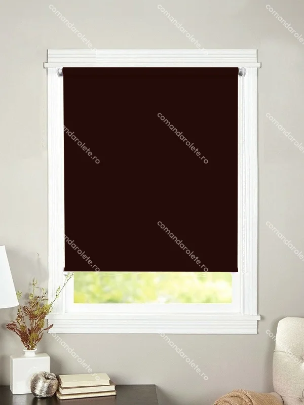 Rolete Textile Opace Stella CLR 223  (Maro închis)